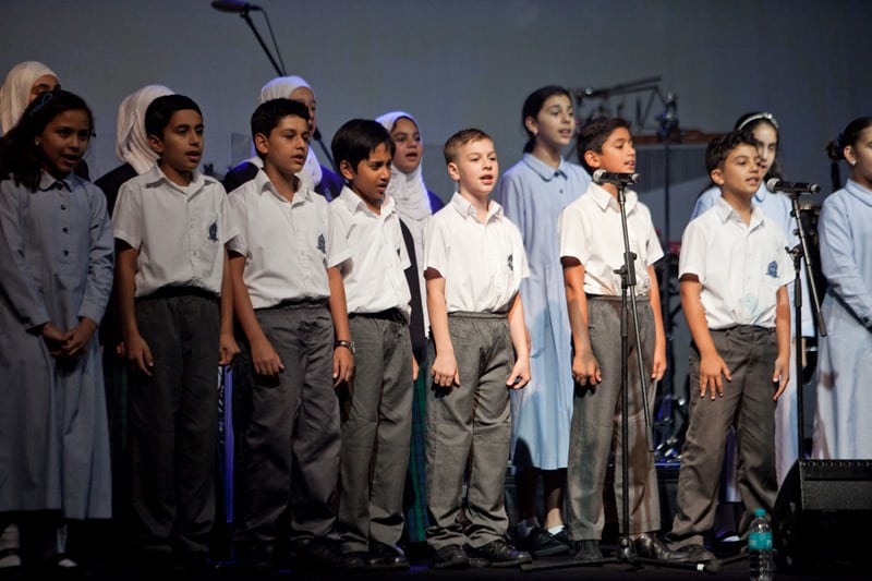 Australian international academy students choir