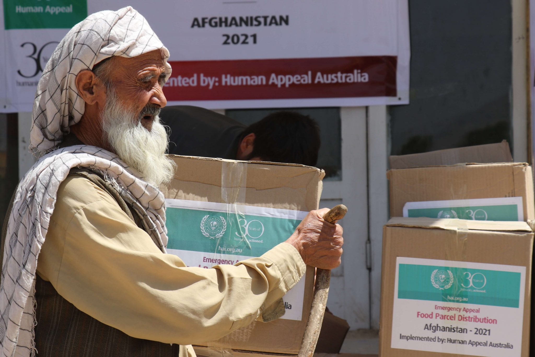 Recent field operation delivering aid to communities affected by crisis