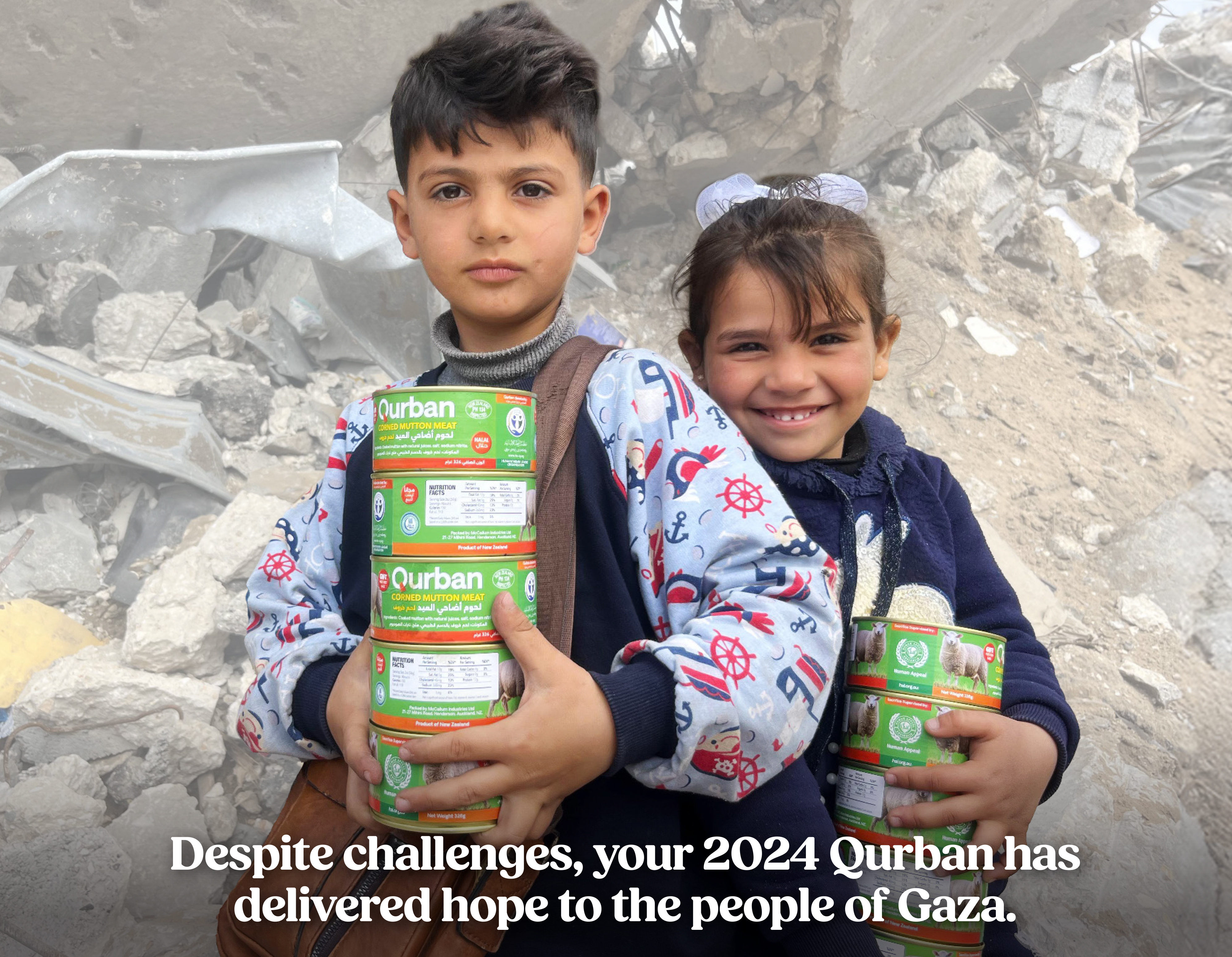Qurban canned desi gaza