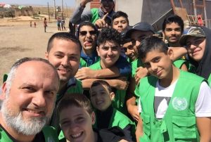 A Group of Young Australian Students Providing Assistance and Planting Smiles on the Faces of Syrian Children Refugees in Jordan