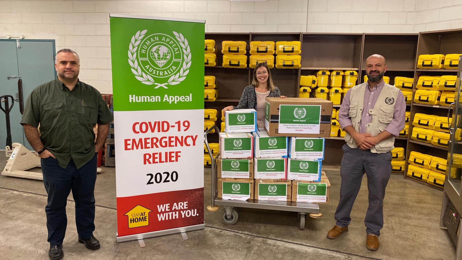 Human Appeal Delivers Aid to Canterbury Hospital