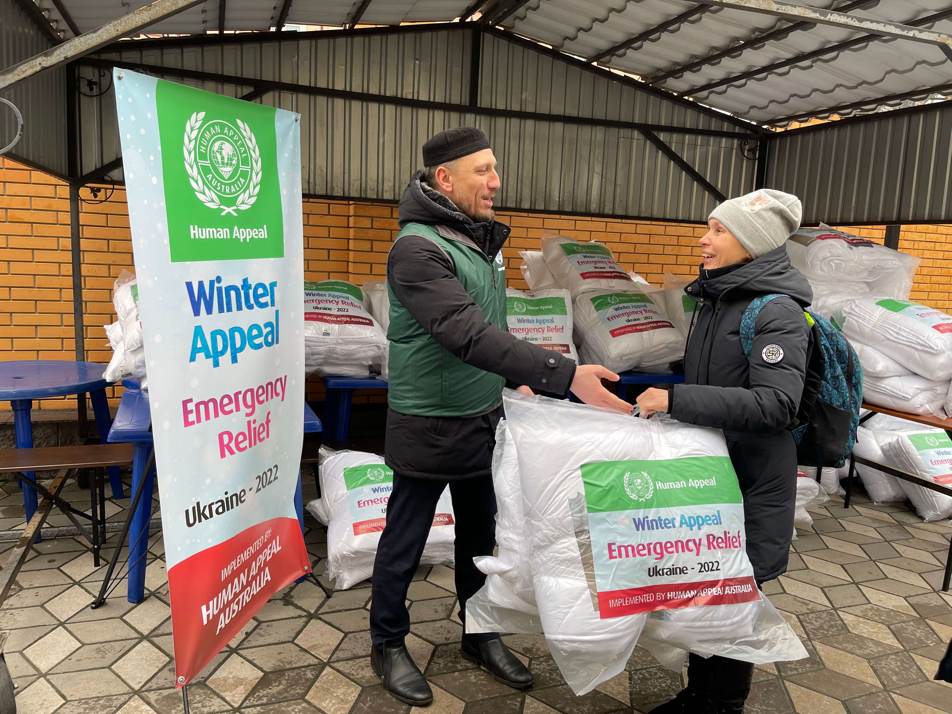 Winter Appeal Distribution Ukrain