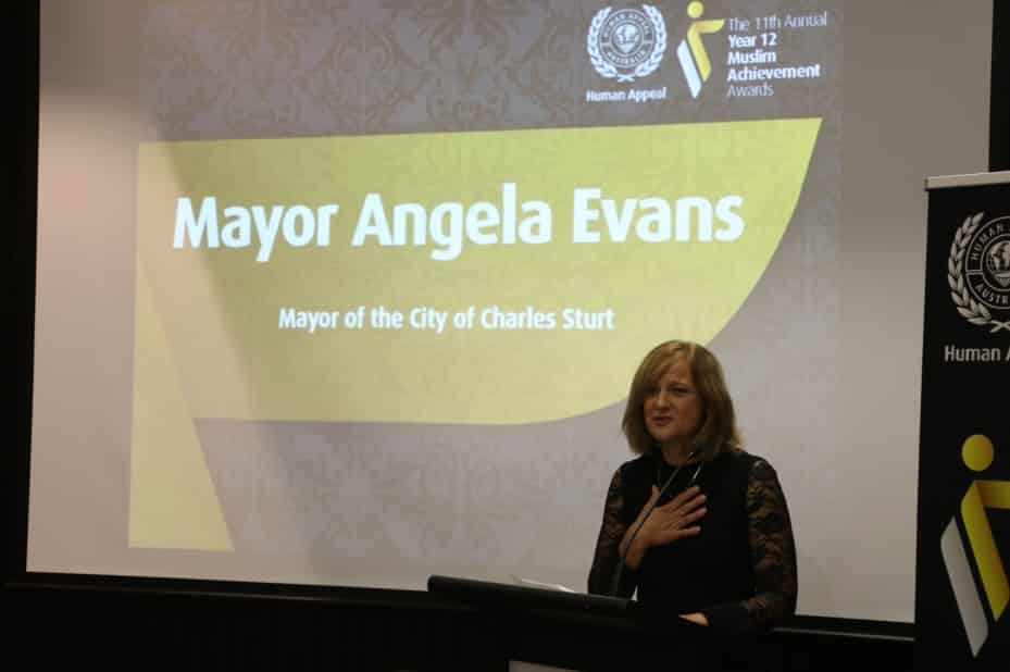 The Hon. Angela Evans, Mayor of the City of Charles Sturt