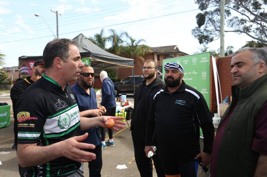 Jihad dib mp gandhi sindyan campsie local area command issam chaouk director of projects human appeal australia 1024x682 1