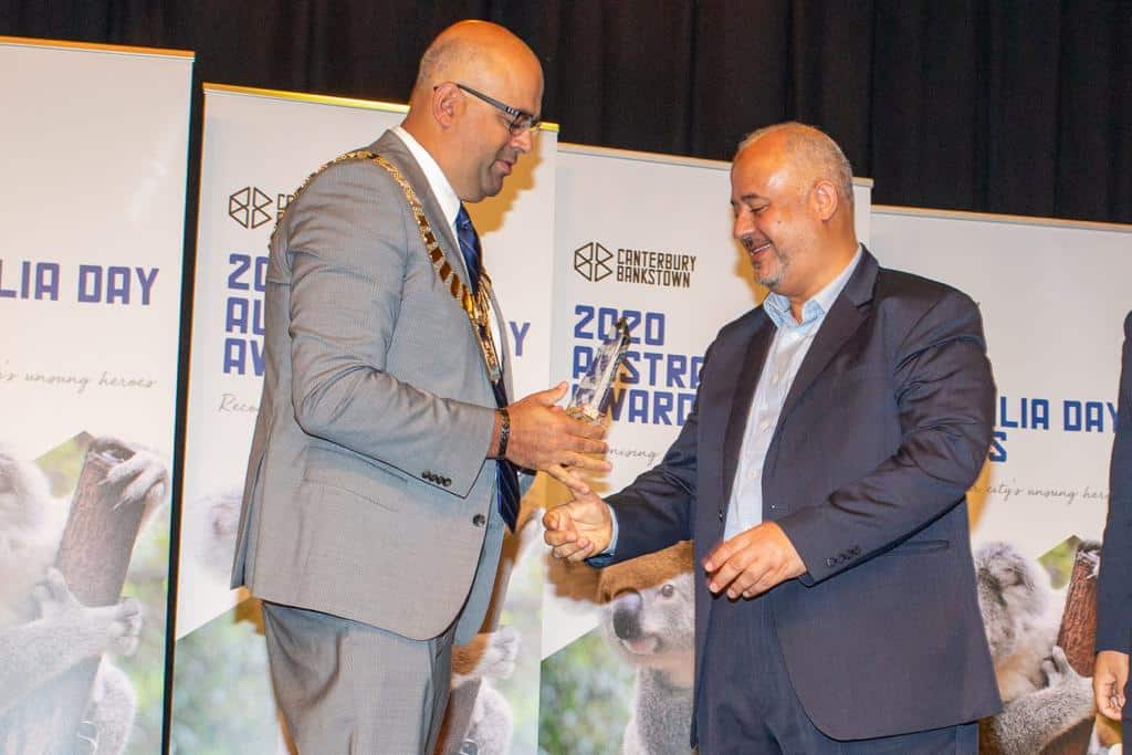 Mayor khal asfour haa director bashar al jamal