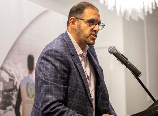 Adel Salman President Of The Islamic Council Of Victoria At HAA Year 12 Muslim Achievement Award Ceremony 2022 Melbourne Adel Salman President Of The Islamic Council Of Victoria At HAA Year 12 Muslim Achievement Award Ceremony 2022 Melbourne