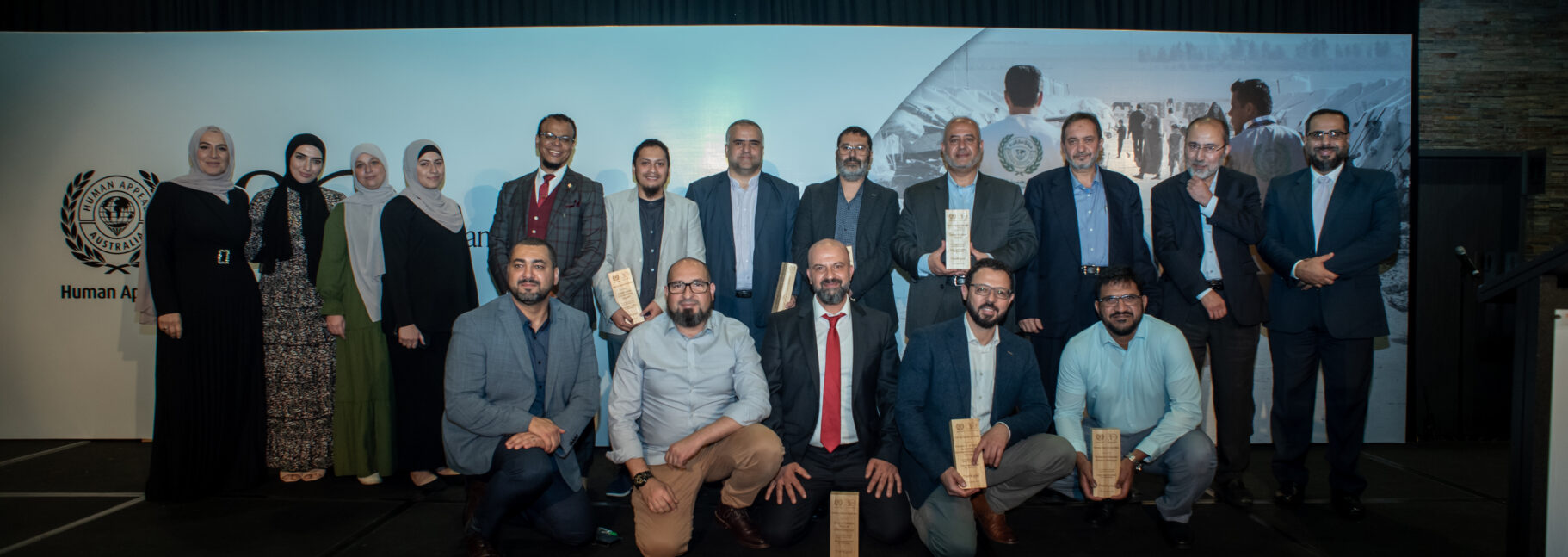 Human Appeal Australia's Team At HAA 30th Anniversary Gala Dinner Sydney 2022