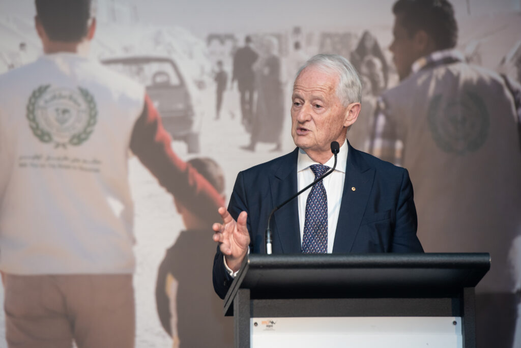 The Hon. Clr Philip Ruddock AO, Mayor Of Hornsby Shire At HAA 30th Anniversary Gala Dinner Sydney 2022
