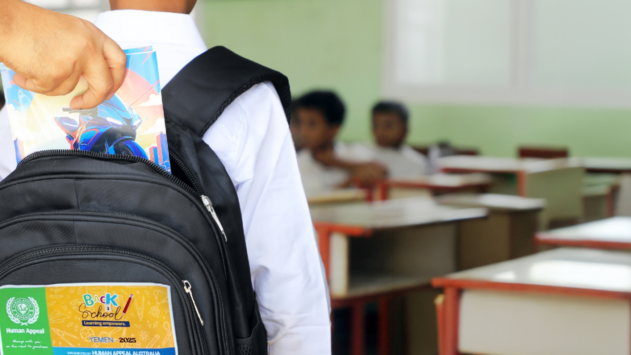 Back To School Campaign — Human Appeal campaign