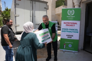 HAA and Jhco Joint Effort Helps Feed Thousands of Families in Jordan